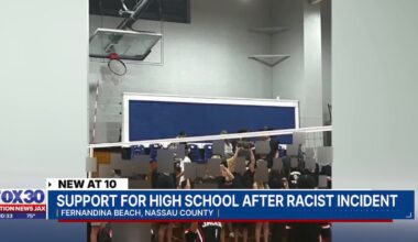 ‘This was wrong’: Schools across Duval show support for Jackson HS after alleged racial incident