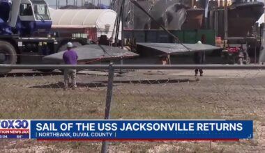 Return of the USS Jacksonville: City’s only namesake ship returns home – 104.5 WOKV