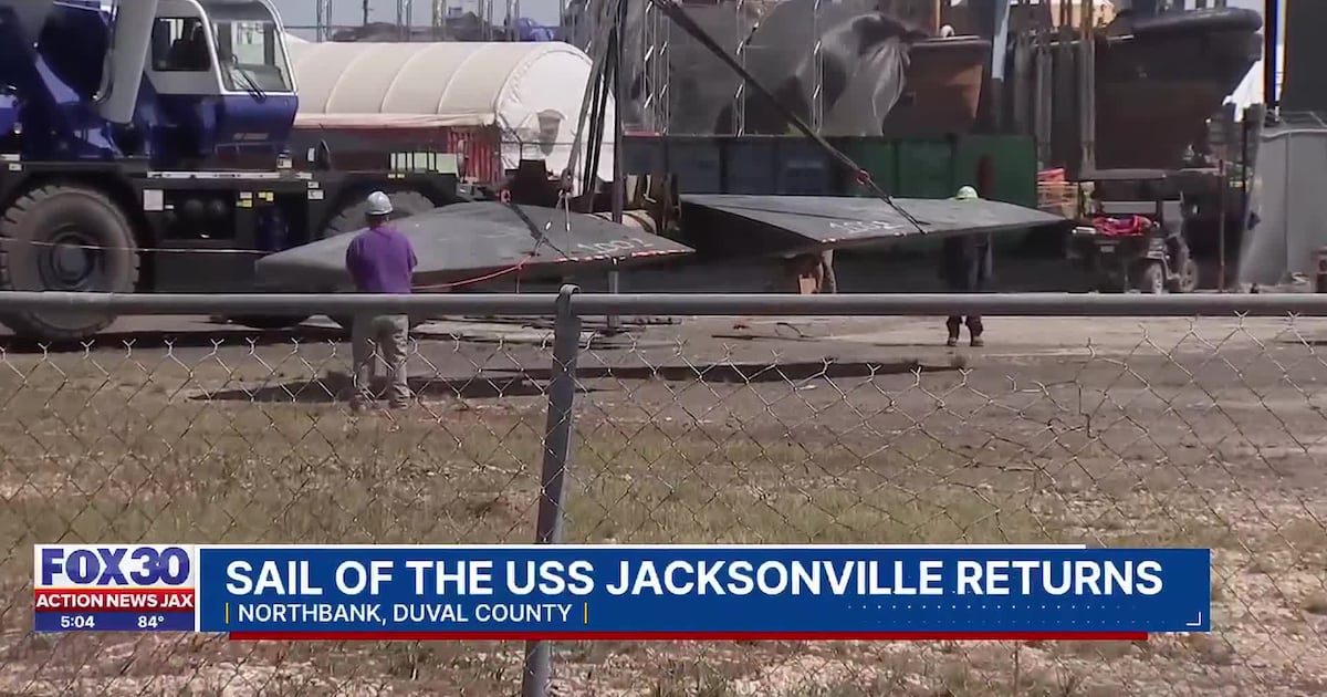 Return of the USS Jacksonville: City’s only namesake ship returns home – 104.5 WOKV