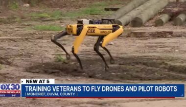 CSX and Wounded Warrior Project train veterans in robotics