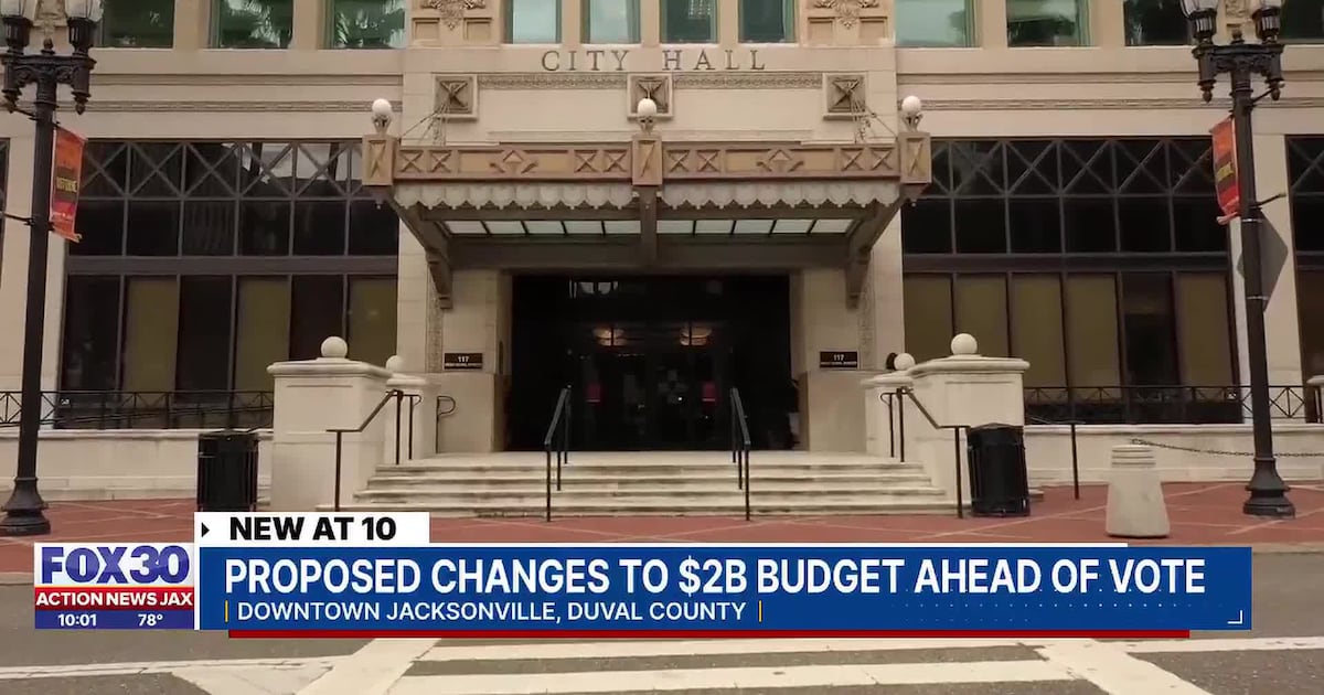 Council to weigh major budget changes, including office repairs and housing funds – Action News Jax