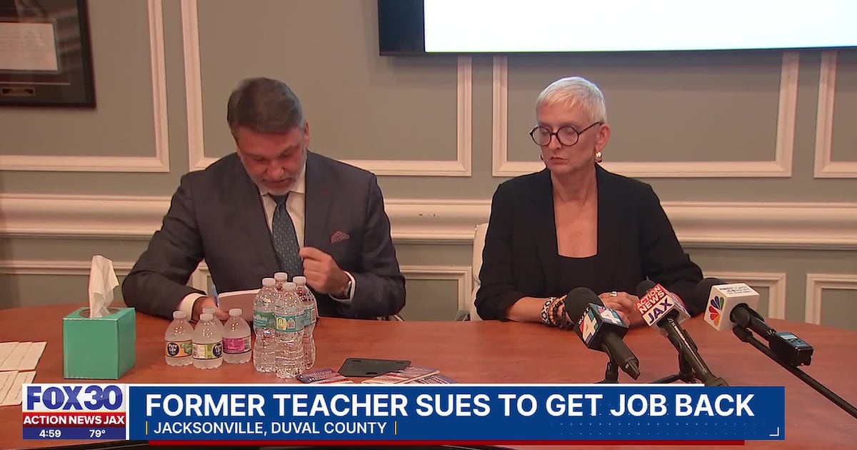 Art teacher Hope McMath files First Amendment lawsuit