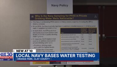 Navy urges well water testing for PFAS near three Jacksonville area bases – Action News Jax