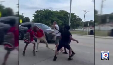 Man threatened kids inside McDonald’s before they followed him outside, leading to brawl, cops say