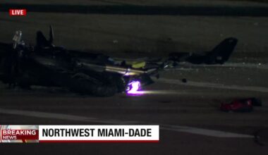 Deputies investigate crash in northwest Miami-Dade