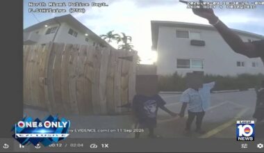 Video shows North Miami officers finding hungry children, 5 and 7, locked out by mothers, police say