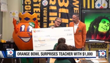 South Miami teacher honored for impact on students