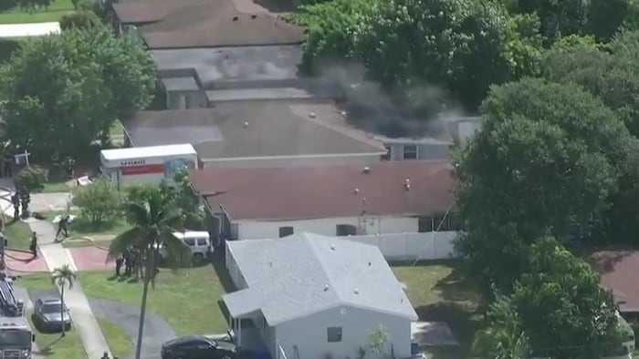 Refrigerator catches fire at Hollywood home, spreads to attic