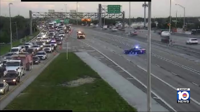 FHP: Man killed after being struck by car on Turnpike in southwest Miami-Dade; road closed