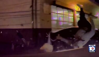 Video shows car crash impact catapulting Broward woman through the air before she died in 2023