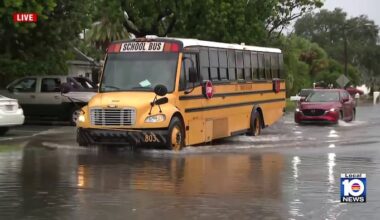Flooding causes travel delays across Broward County