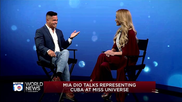 Miami woman representing Cuba at Miss Universe uses platform to spotlight crisis on island