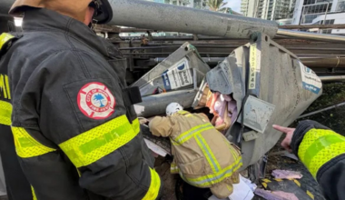 Florida Woman Escapes Death After 85-Foot Crane Collapses Onto Car