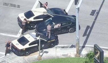 Chase ends in capture of man who stole woman’s car after fleeing hospital: cops
