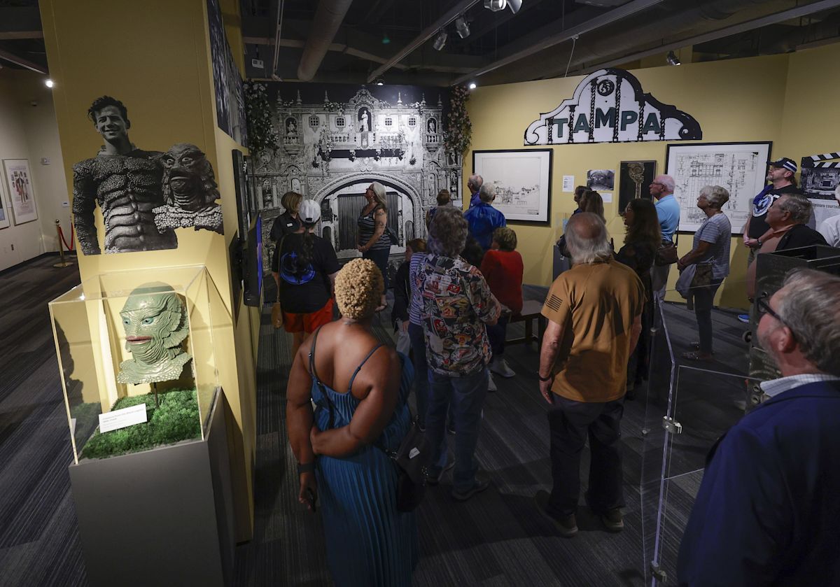 See a century of Florida film history at this Tampa museum