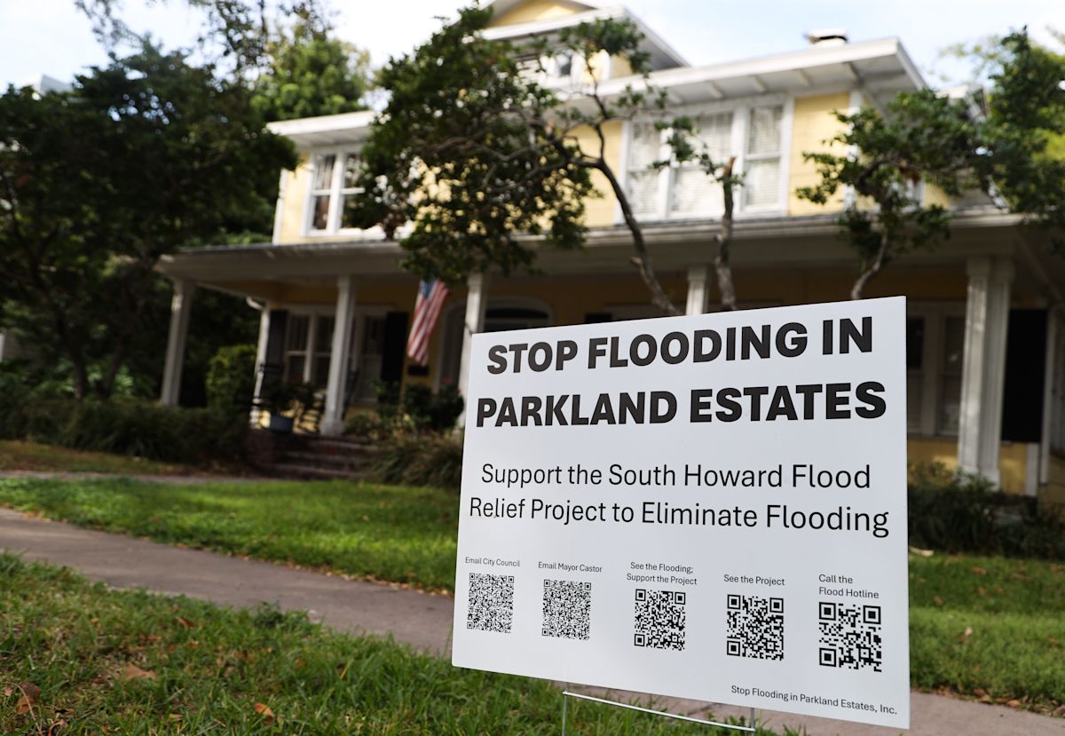 South Tampa’s streets keep flooding. Will this $100M city project help?
