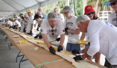 Florida restaurant set new world record for longest Cuban sandwich