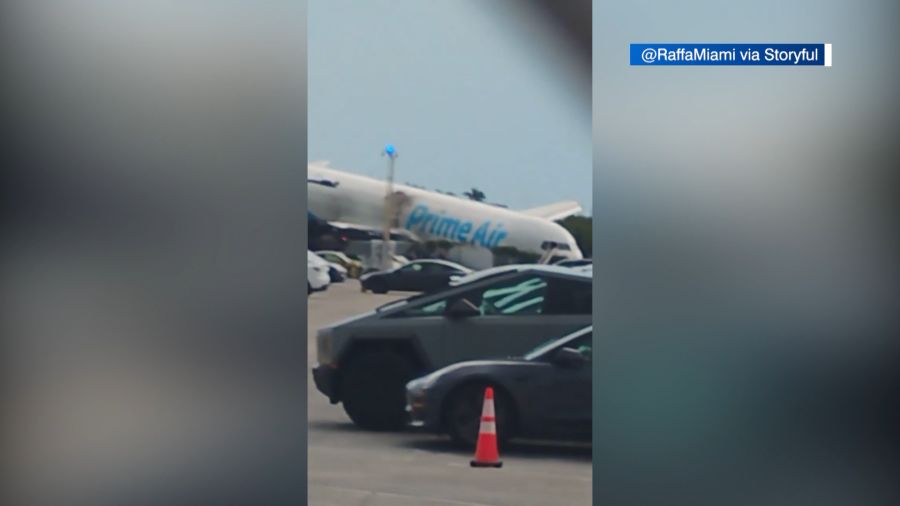 Flights diverted to Tampa International Airport after Amazon plane crash in Miami