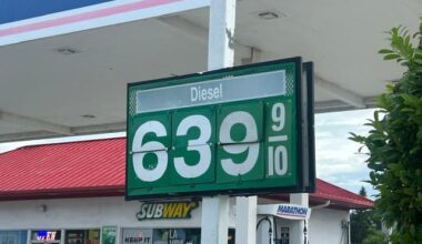 As diesel prices rise, other goods are too, Tampa economist says