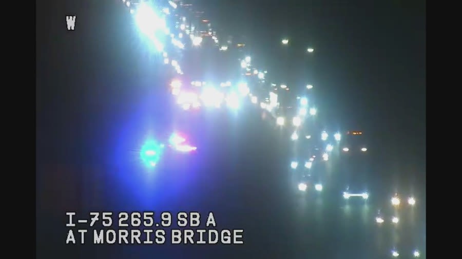 2 dead after crash on I-75 in Tampa: FHP