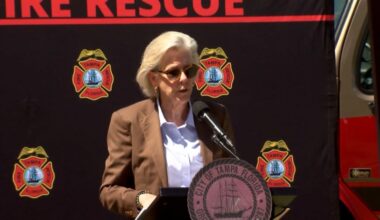 Tampa Mayor Jane Castor says property tax Amendment 3 would cut 1st responder services