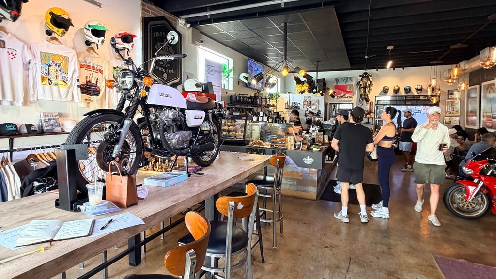 Imperial Moto Café in Little River, Miami