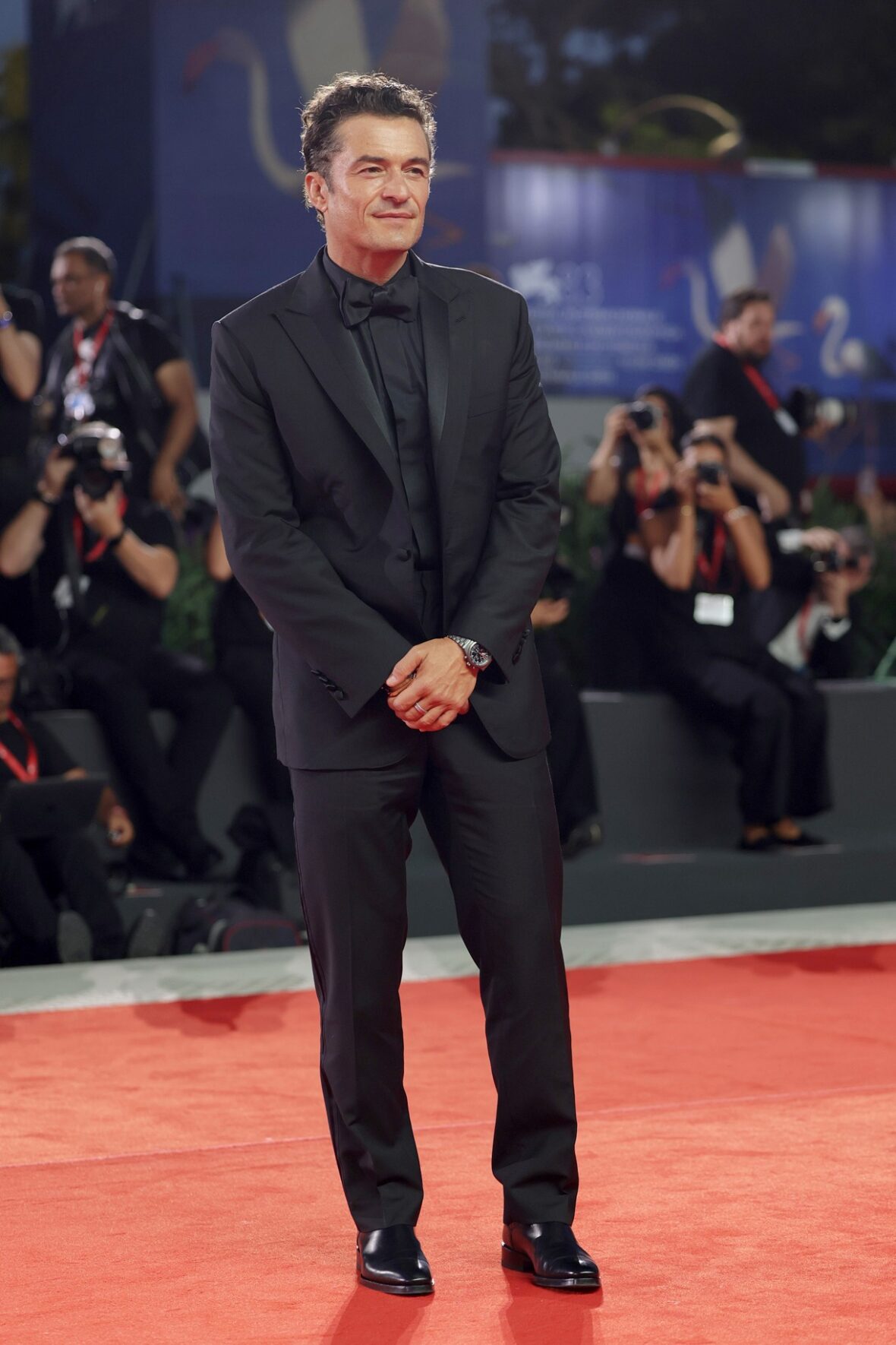 Irina Shayk and Orlando Bloom honored at the Filming Italy event at Venice Film Festival