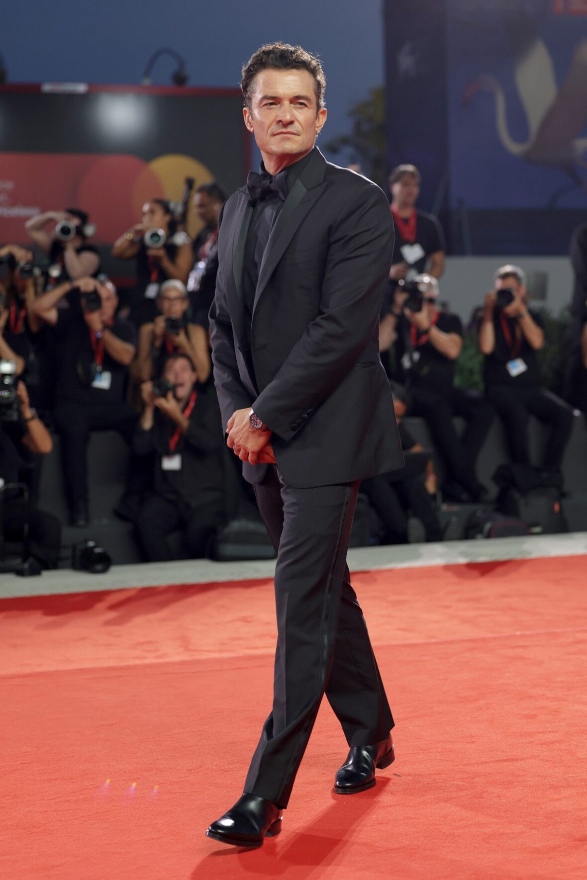 Irina Shayk and Orlando Bloom honored at the Filming Italy event at Venice Film Festival