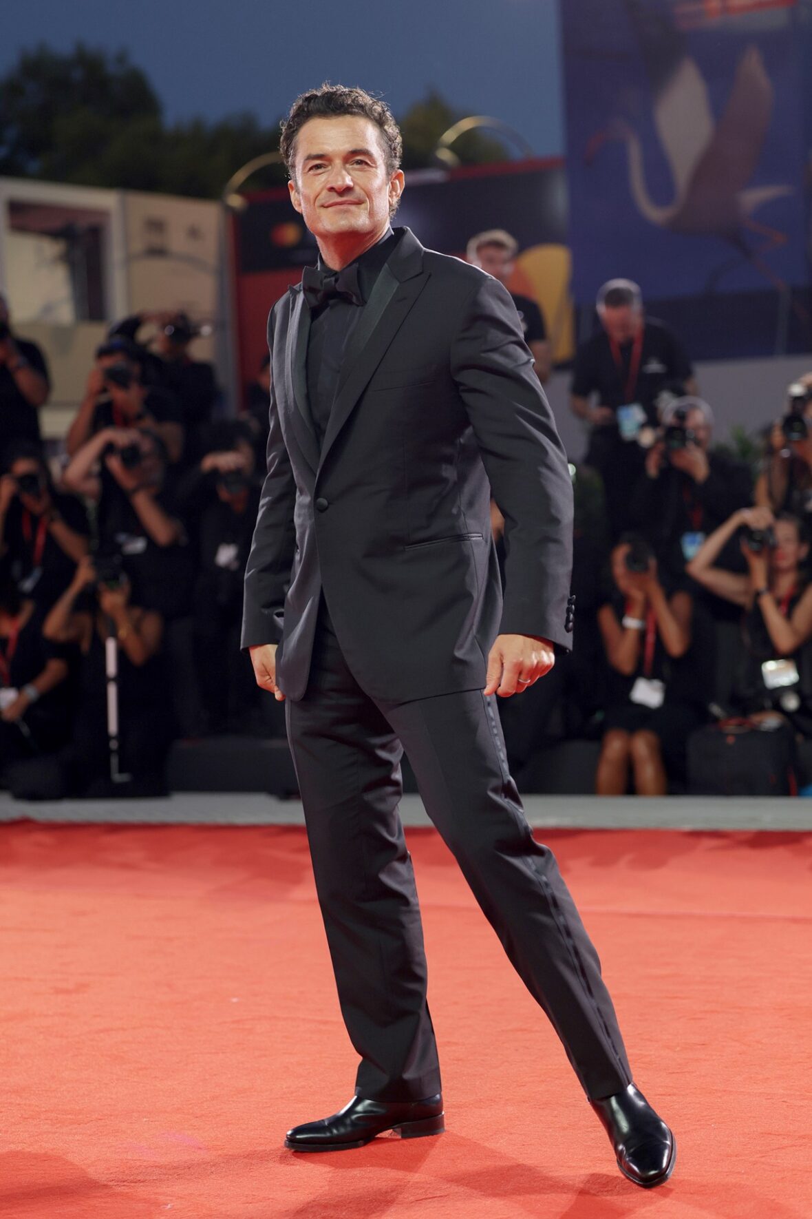 Irina Shayk and Orlando Bloom honored at the Filming Italy event at Venice Film Festival