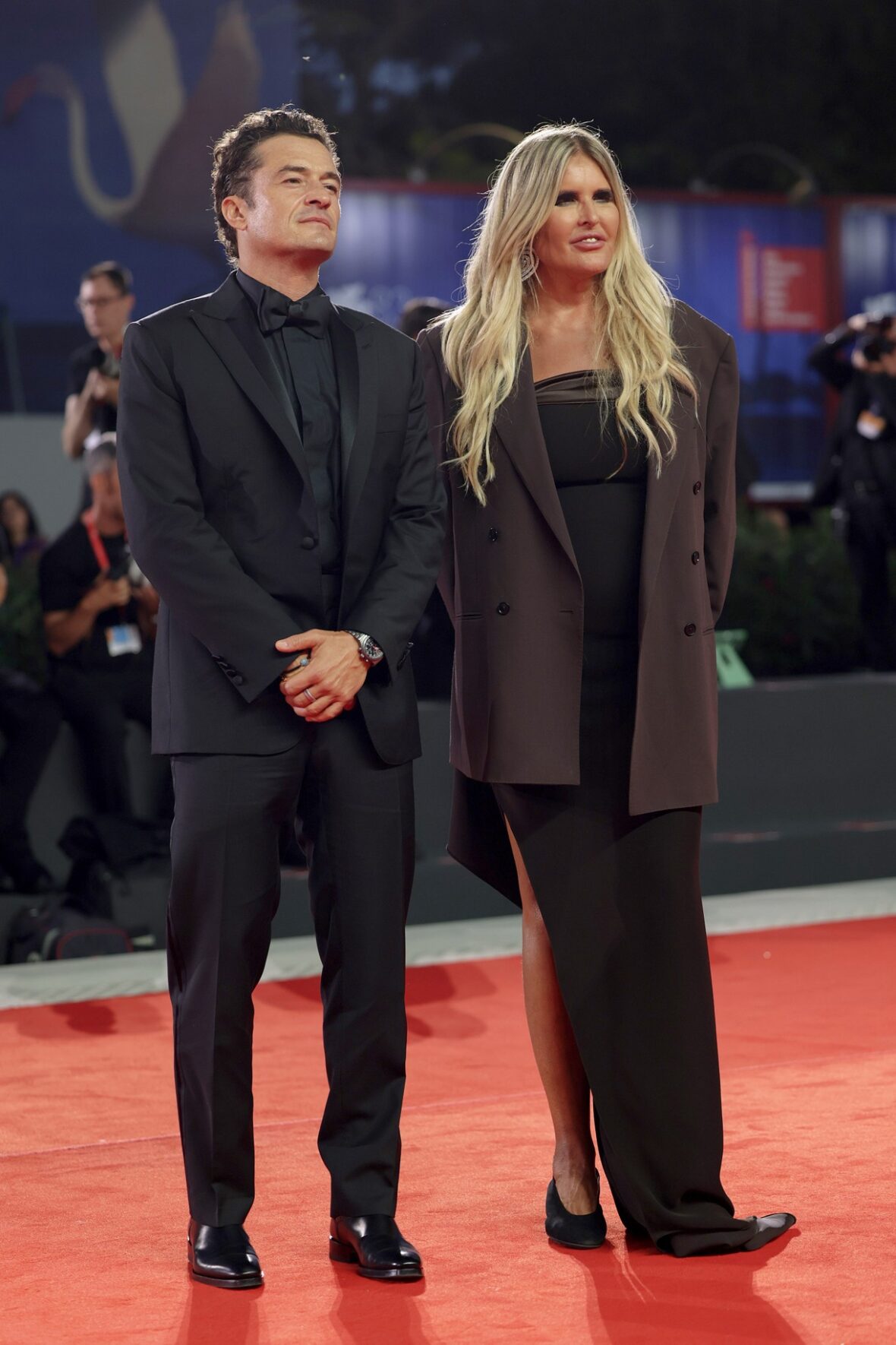 Irina Shayk and Orlando Bloom honored at the Filming Italy event at Venice Film Festival