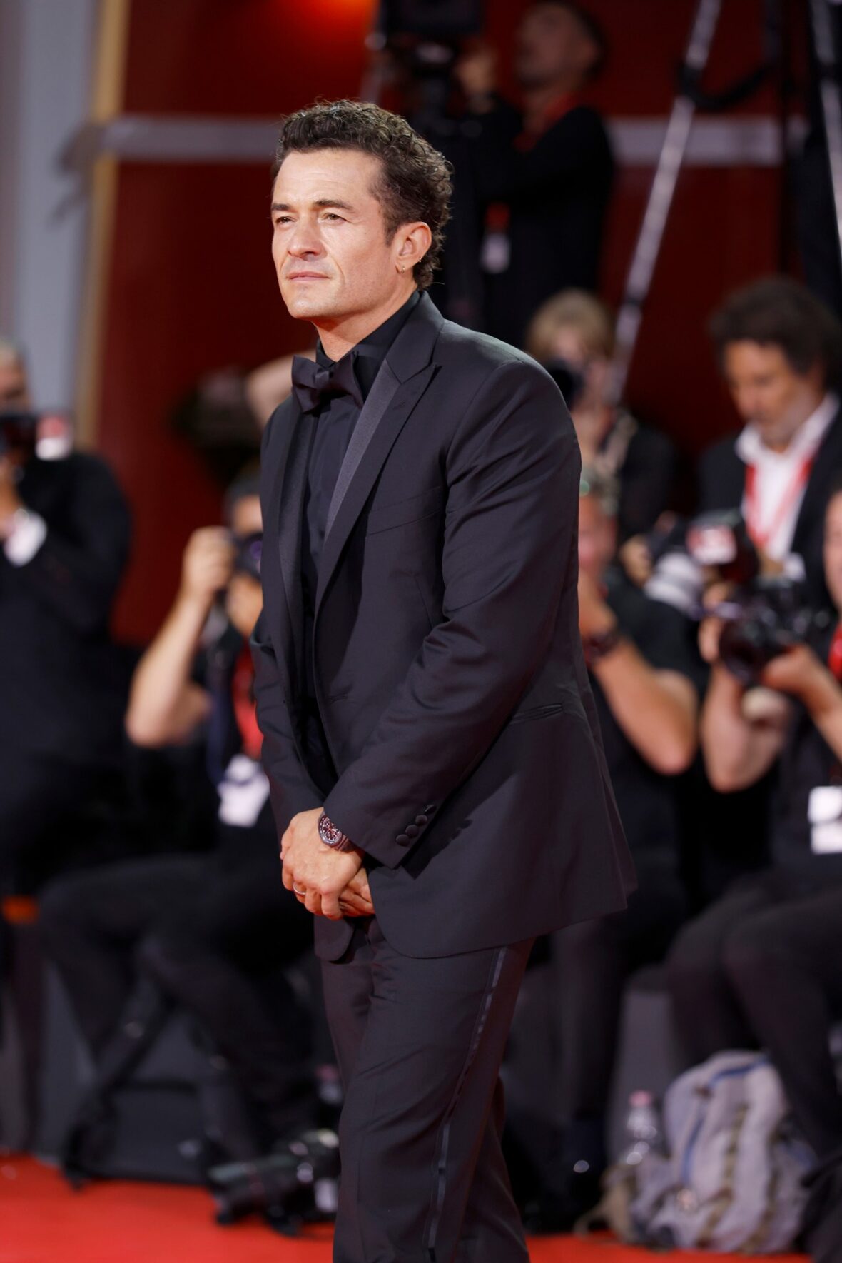 Irina Shayk and Orlando Bloom honored at the Filming Italy event at Venice Film Festival