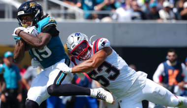 Patriots vs. Jaguars score: Drake Maye melts down as Jacksonville rolls