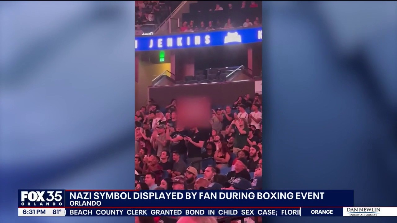 Antisemitic symbols, gestures displayed during boxing event at Kia Center