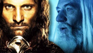 Universal Islands of Adventure paired with Lord of the Rings imagery representing speculation surrounding new Middle-earth theme park trademark filings.