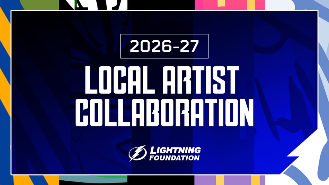 Tampa Bay Lightning, Lightning Foundation unveil 2026-27 Local Artist Collaboration class
