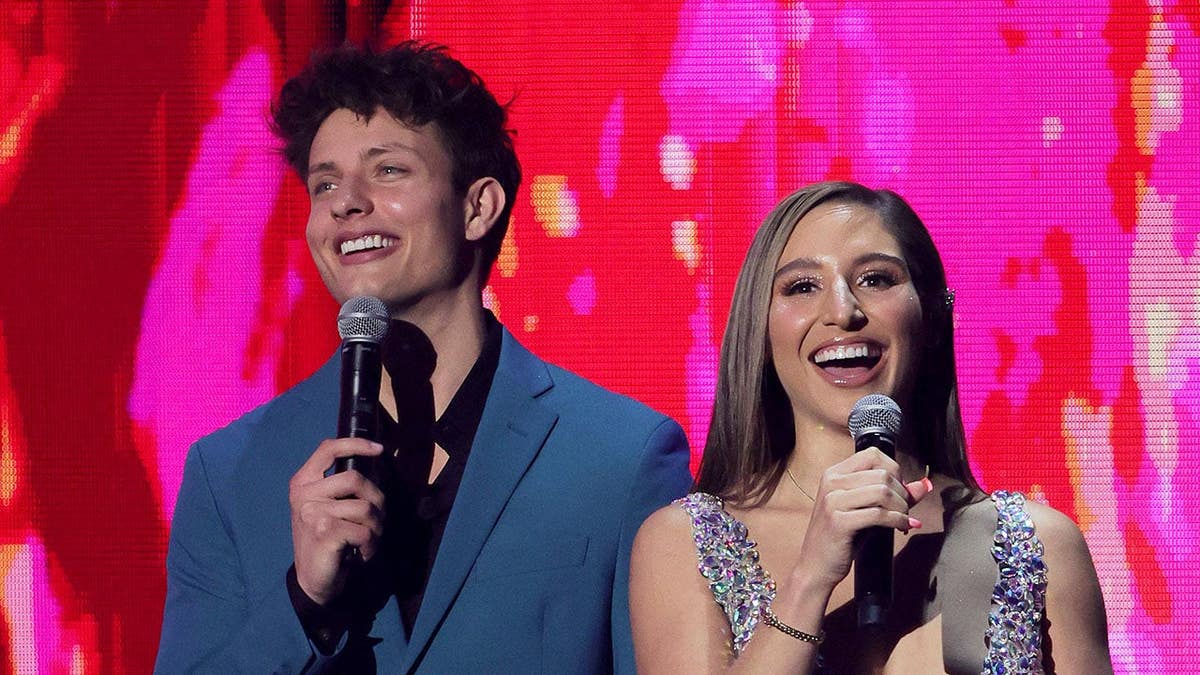 Matt Rife and Abella Danger co-host the 2023 Adult Video News Awards.