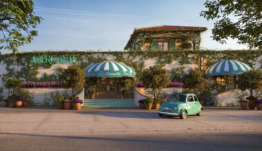 Rendering of Mercante, Nicola Siervo's Italian Riviera restaurant and piano bar opening on the Miami River