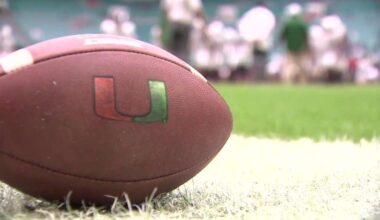 Mensah throws 5 TD passes, Toney sets record in No. 7 Miami’s 45-6 win over Stanford - WSVN 7News | Miami News, Weather, Sports