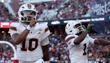 Miami's Darian Mensah Shines In Debut, Malachi Toney Sets Record In Week 1 Win