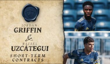 Philadelphia Union Sign Jordan Griffin, Rafael Uzcategui To Short-Term Agreements ahead of Orlando City SC match