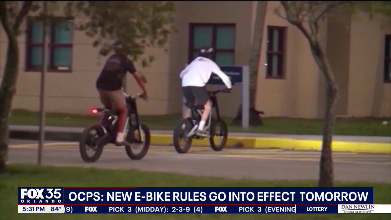 OCPS begins enforcing new e-bike and e-scooter restrictions