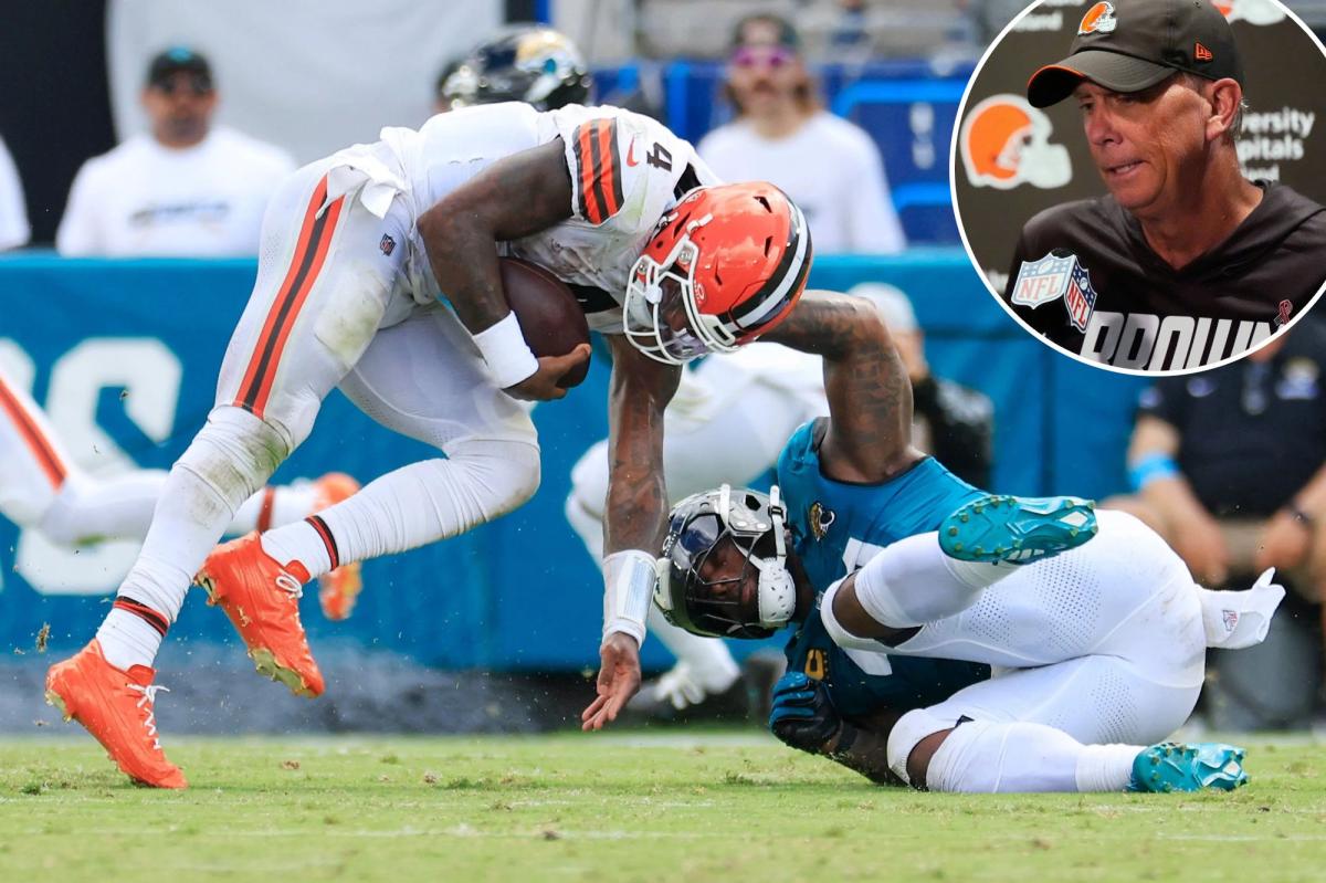 Todd Monken noncommittal on Deshaun Watson after Browns' Week 1 nightmare