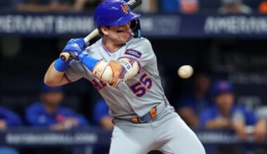 Mets recall Nick Morabito to bring back all-rookie outfield