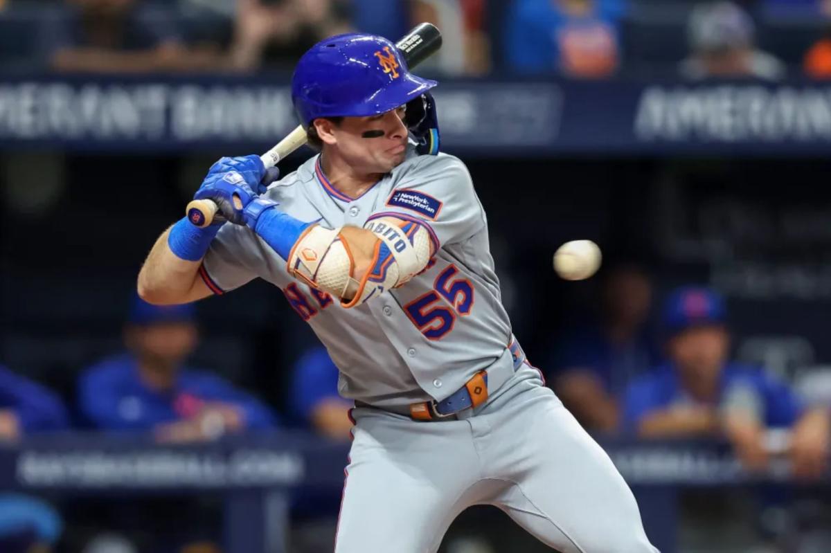 Mets recall Nick Morabito to bring back all-rookie outfield