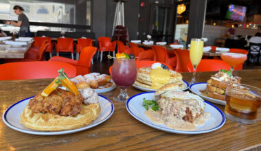 The brunch at Noble Crust in Tampa and Carrollwood
