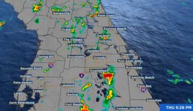 LIVE RADAR: Strong storms moving through Central Florida