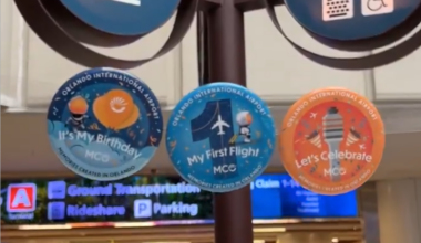 Orlando International Airport Debuts Fresh Celebratory Button Designs