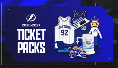 Lightning unveil new ticket packs for 2026-27 season