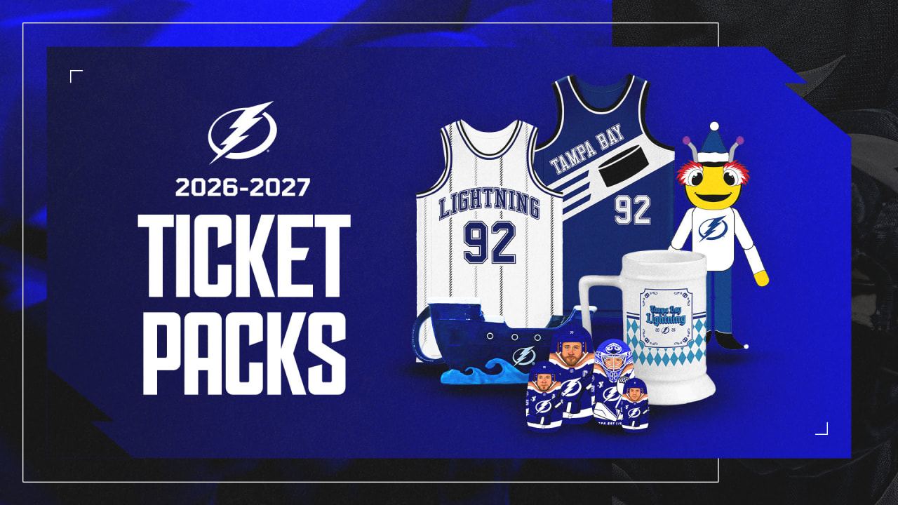 Lightning unveil new ticket packs for 2026-27 season