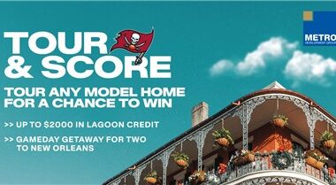 Metro Development Group Teams Up with Tampa Bay Buccaneers to Give Home Shoppers a VIP Game Day Experience